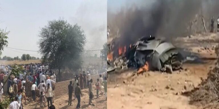 Jaguar fighter jet crash