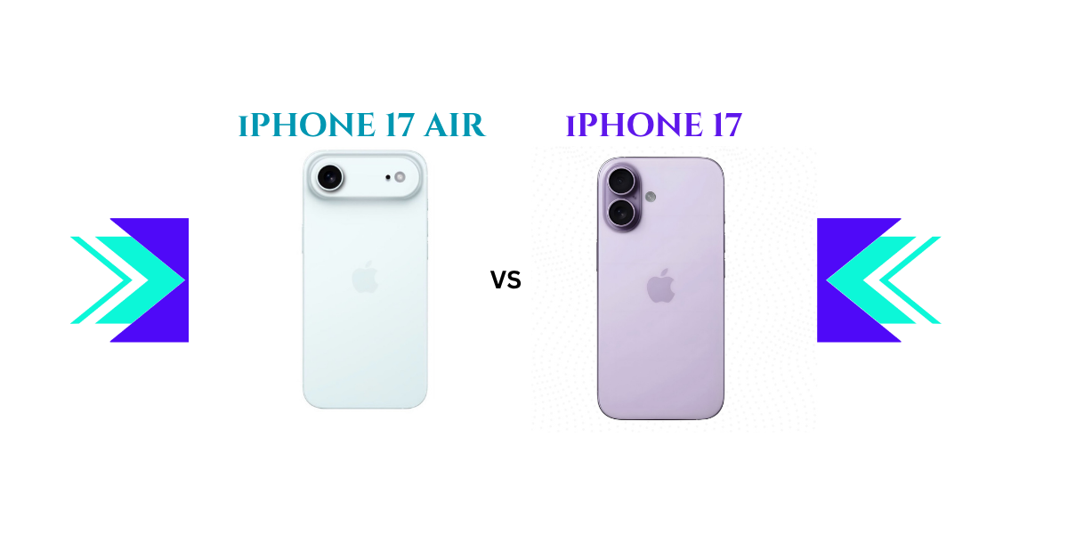 iPHONE 17 vs iPHONE 17 AIR
